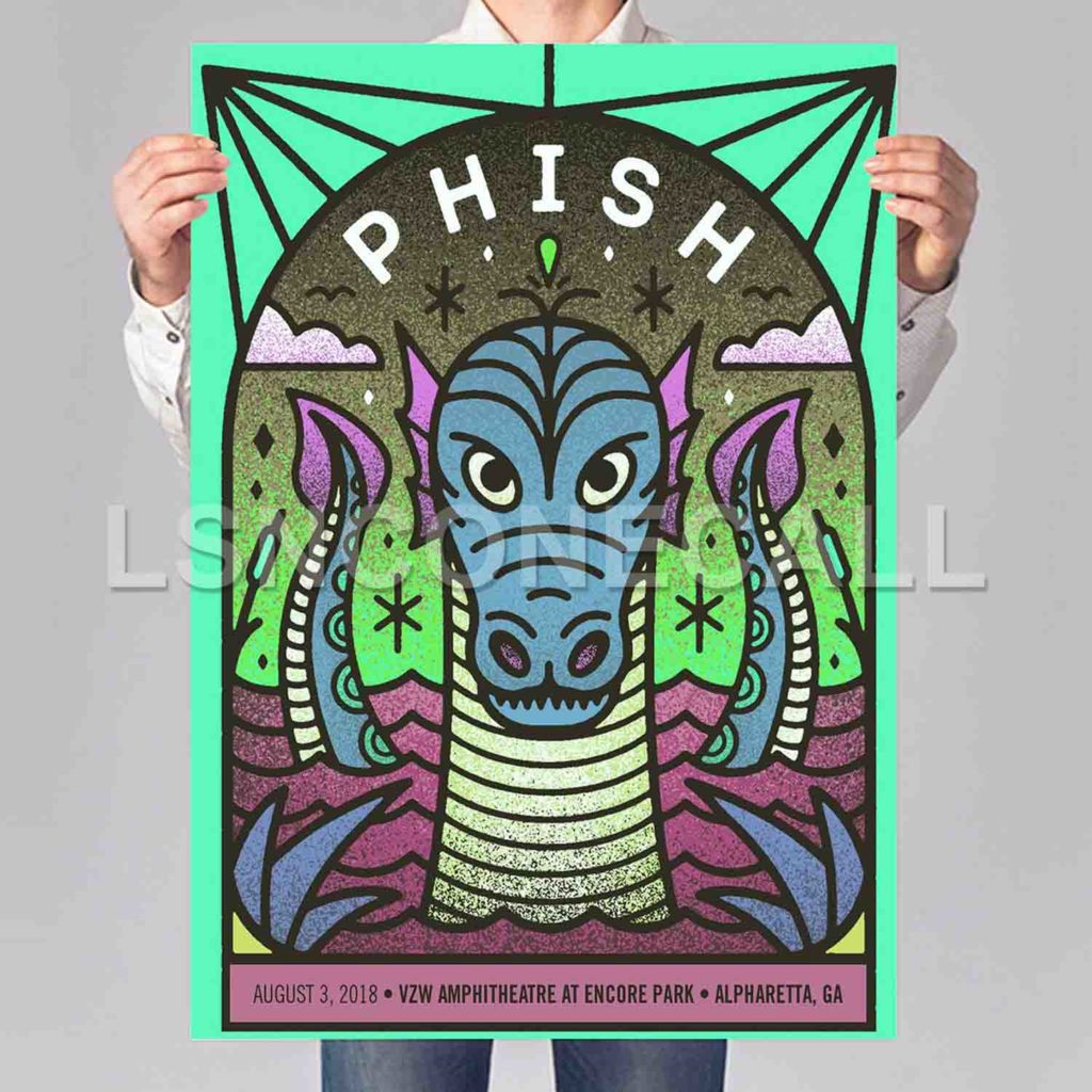 PHISH Poster Print Art Wall Decor PHISH Poster Print Art Wall Decor