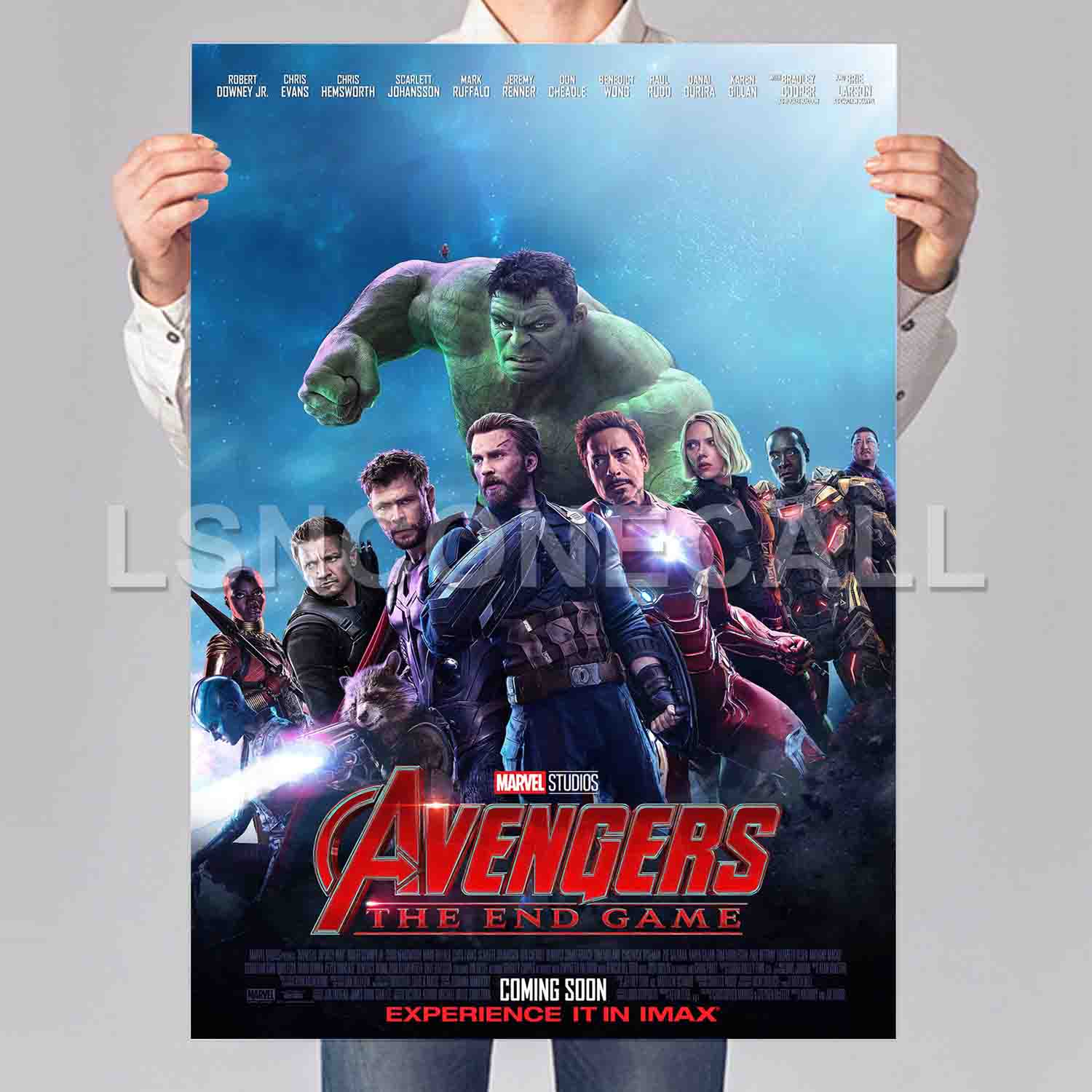 Details About Avengers Endgame Signed Movie 2019 Art Silk Poster 12x18 24x36 24x43