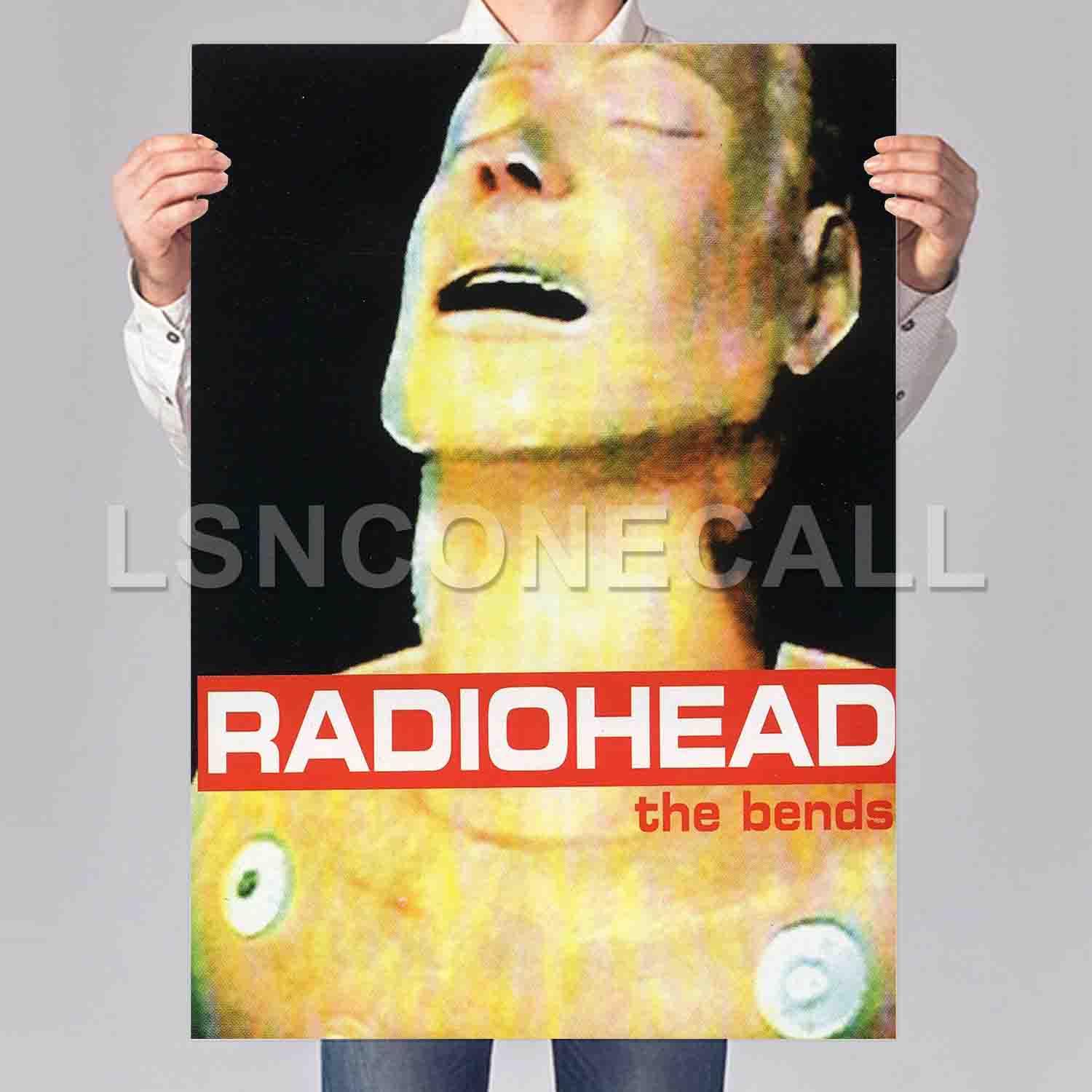 Radiohead The Bends Poster Print Art Wall Decor Lsnconecall Lsnconecall