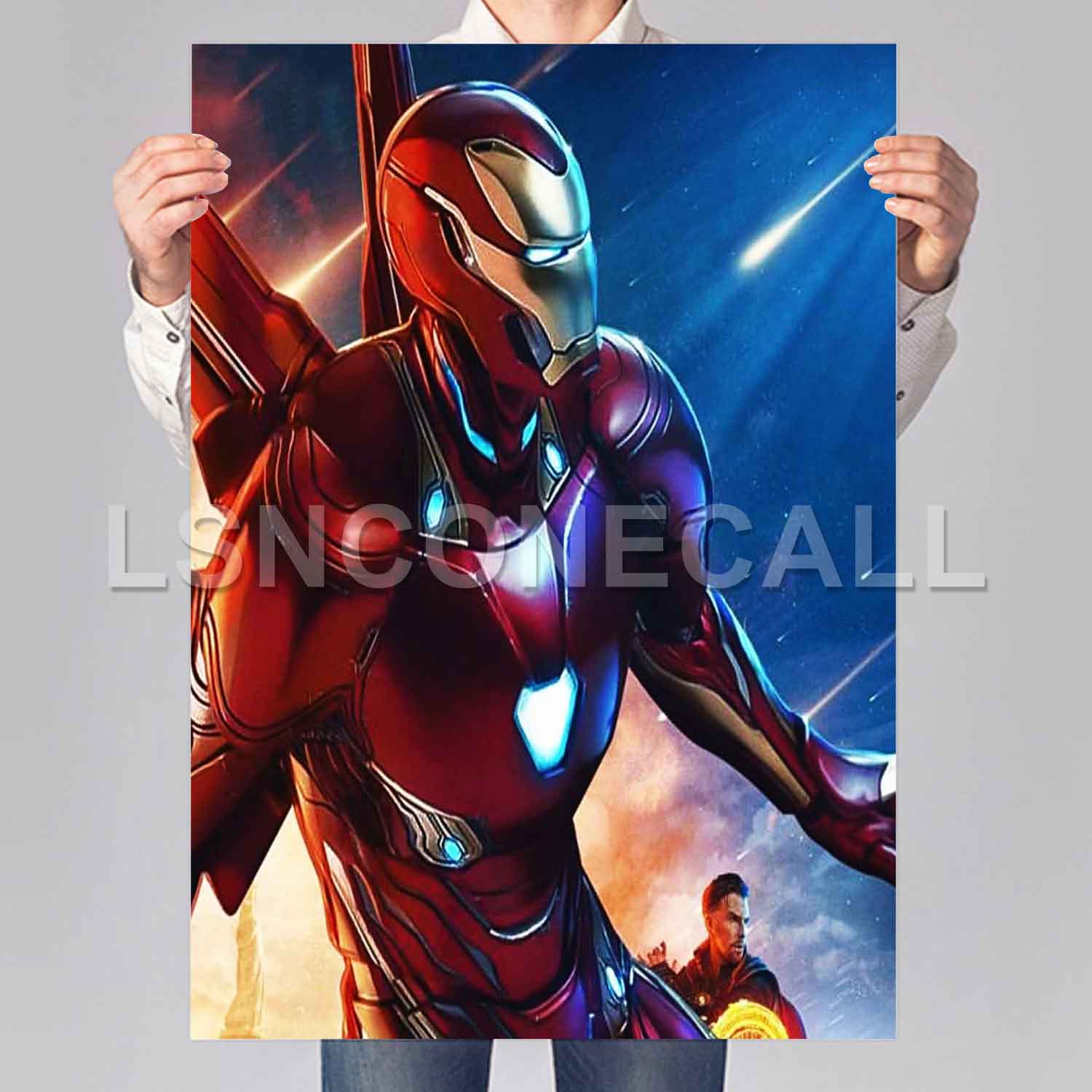 Iron Man Avengers Poster Print Art Wall Decor