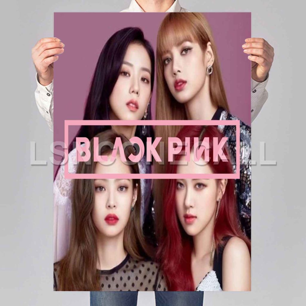 Blackpink KPop Poster Print Art Wall Decor Replacement