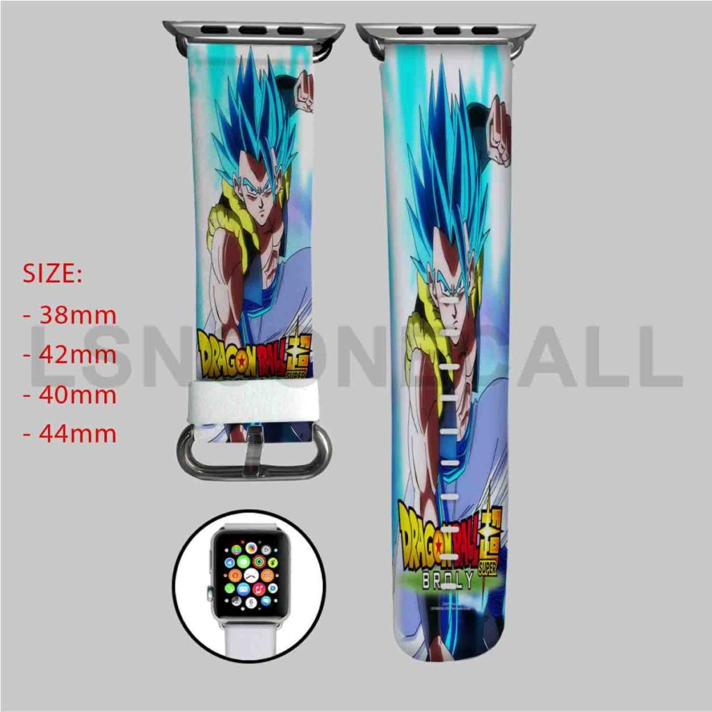 Gogeta Blue Dragon Ball Super Apple Watch Band Replacement