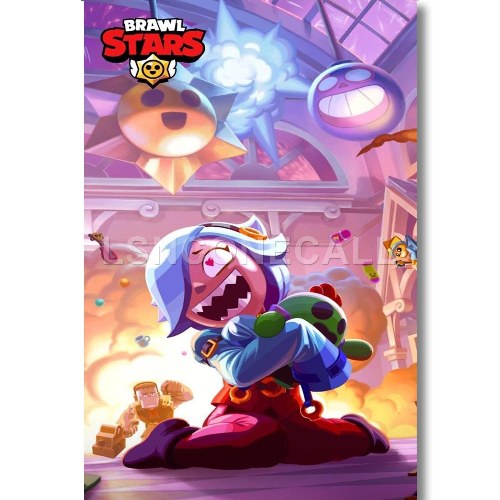 Brawl Stars Poster 2021 Custom Poster Print Wall Decor - brawl stars wall